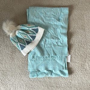 Talbots hat and scarf